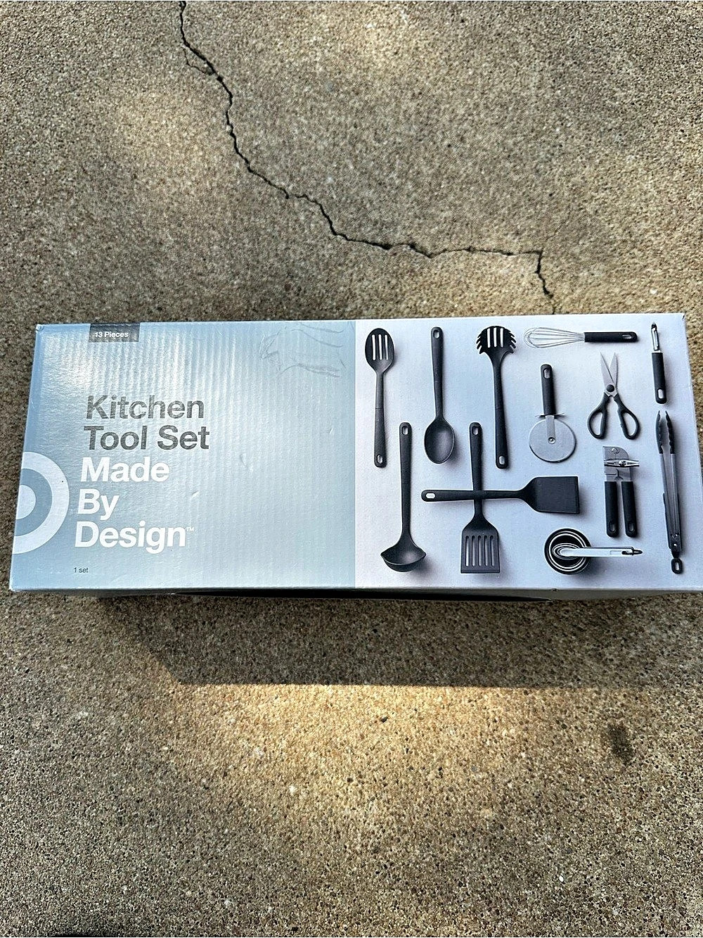 Made By Design 13-Piece Kitchen Tool Set Black